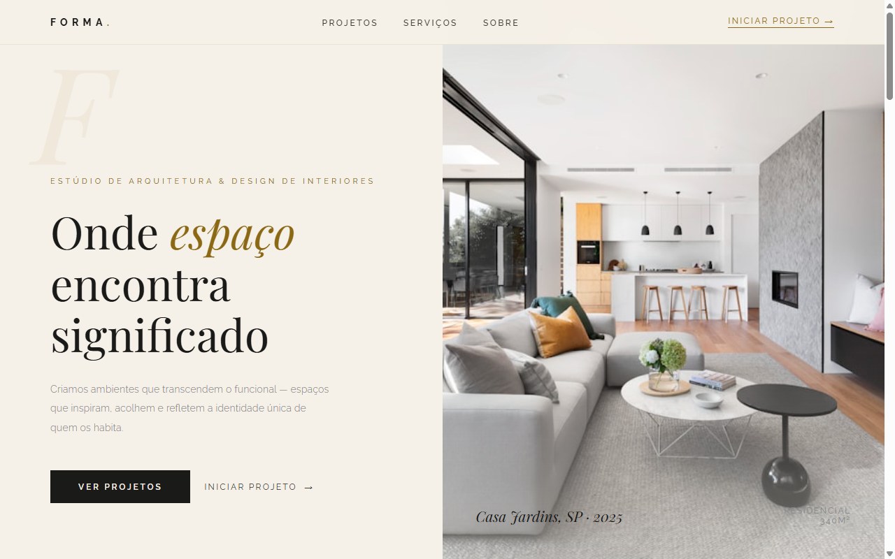 FORMA Arquitetura